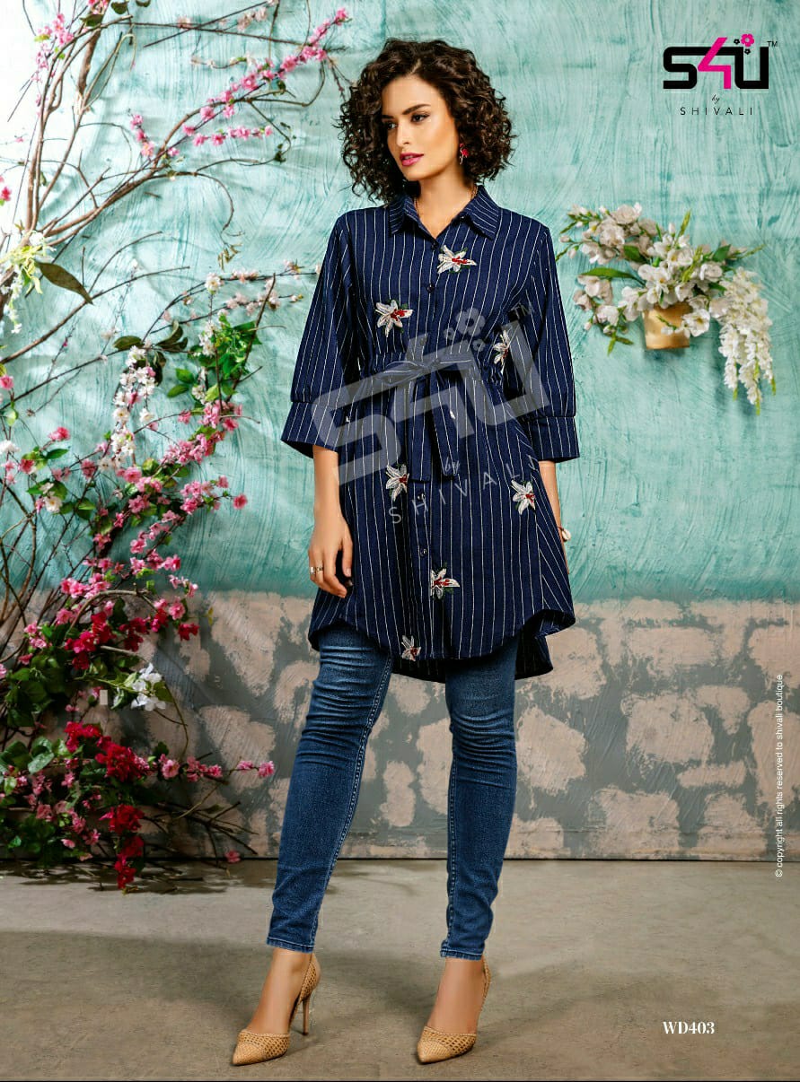 S4u V Desi Vol 4 Western Ladies Top Catalog
